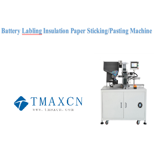Machine à coller/coller de papier isolant pour étiquetage de batterie